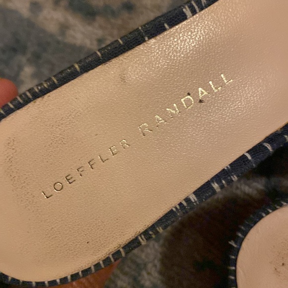 Loeffler Randall indigo batik sandal size 9 - Picture 5 of 6